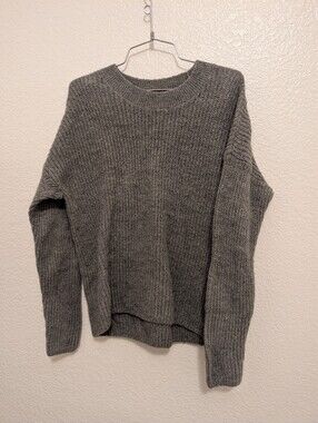 Madewell Gray Alpaca Blend Sweater Size Small